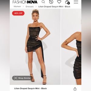NWT women’s size medium dress from fashion nova